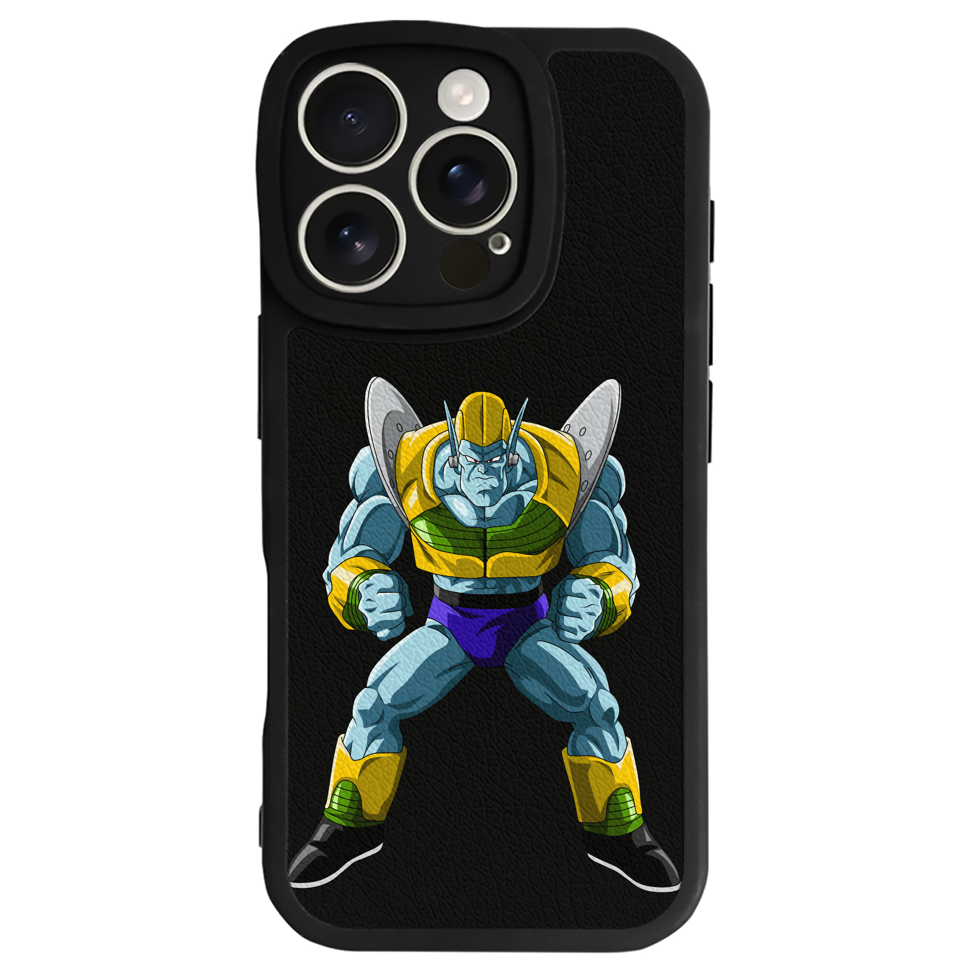 （画像用） ドラゴンボール DRAGON BALL 【iPhone 16シリーズ対応】シリコンスマホケース（レザー調） 材質：シリコン
